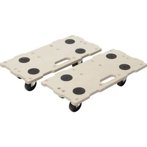 Wolfcraft 5543000  vozík na nábytok   Zaťaženie (max.): 200 kg 590 mm x 290 mm x 120 mm  Počet pojazdových koliesok 8