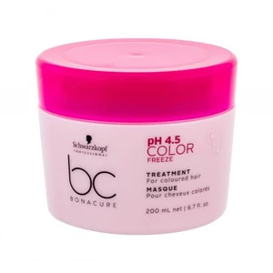 Schwarzkopf Professional BC Bonacure pH 4.5 Color Freeze Treatment 200 ml maska na vlasy pre ženy na melírované vlasy; na farbené vlasy