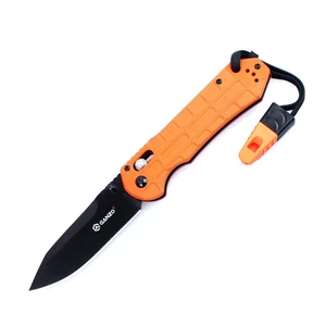 Zatvárací nôž G7453P-WS Ganzo® – Čierna, Oranžová (Farba: Oranžová, Varianta: Čierna)