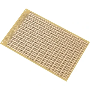 TRU COMPONENTS SU527466 eurodoska  tvrzený papír (d x š) 160 mm x 100 mm 35 µm Raster (rozteč) 2.54 mm Množstvo 1 ks