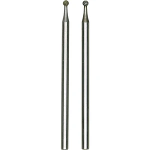 Proxxon Micromot 28 212 2 brúsne body pokryté diamantom  Priemer 1 mm    2 ks