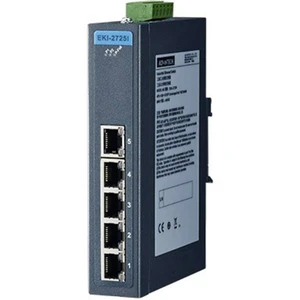 Advantech EKI-2725-CE prepínač LAN  Počet výstupov: 5 x  12 V/DC, 24 V/DC, 48 V/DC