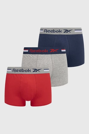 Boxerky Reebok F8395 ( 3-pak) pánské, tmavomodrá barva