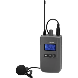 Monacor ATS-60T nasadzovací rečnícky mikrofón Druh prenosu:bezdrôtový vr. ochrany proti vetru