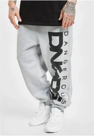 Classic sweatpants with gray melange