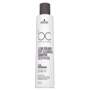 Schwarzkopf Professional BC Bonacure Clean Balance Deep Cleansing Shampoo Tocopherol szampon głęboko oczyszczający do wszystkich rodzajów włosów 250 m