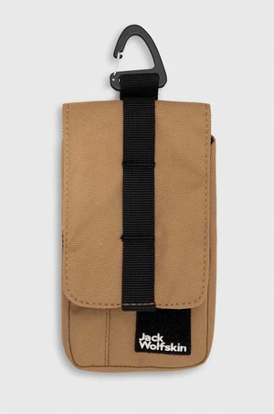 Obal na mobil Jack Wolfskin 10 hnedá farba