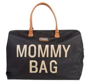 Childhome Prebaľovacia taška Mommy Bag Big Black Gold