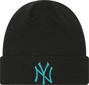 New York Yankees MLB League Essential Cuff Beanie Black/Light Blue UNI Gorro