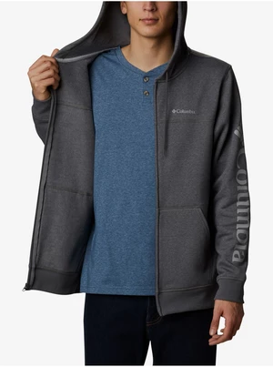 Dark Grey Men's Fleece Zipper Sweatshirt Columbia - Men's