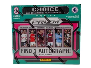 Panini 2023-2024 Panini Prizm Choice Premier League Soccer Hobby Box
