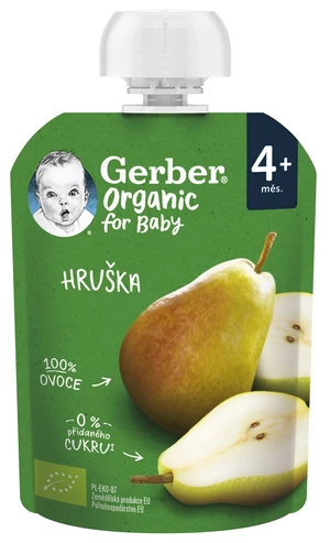 Gerber Organic kapsička hruška 90 g