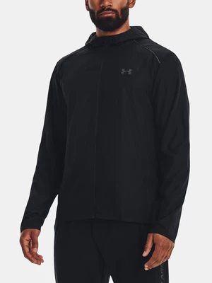 Under Armour Bunda UA STORM RUN HOODED JACKET-BLK - Pánské