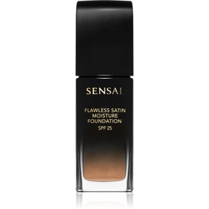 Sensai Flawless Satin Moisture Foundation tekutý make-up SPF 25 odstín 206 Brown Beige 30 ml