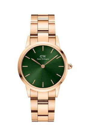 Hodinky Daniel Wellington Iconic Link Emerald zlatá barva