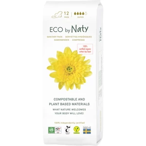 ECO by Naty Sanitary Pads Super vložky 12 ks