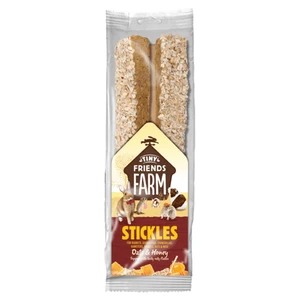 SUPREME Tiny Friends Farm Stickles oves a med tyčinky 100 g 2 kusy