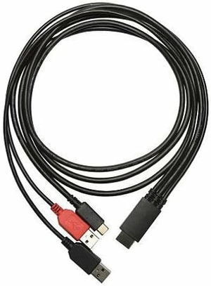 XPPen 3v1 cable Negru 20 cm Cablu USB