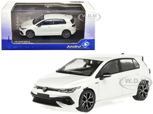 2021 Volkswagen Golf VIII R Oryx White Metallic 1/43 Diecast Model Car by Solido