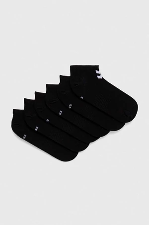 Ponožky Hummel 6-pak čierna farba