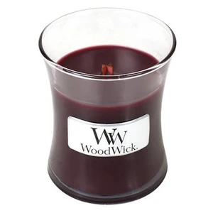 WOODWICK Vonná svíčka váza Black Cherry 85 g