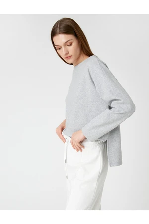 Koton Relax Fit Sweatshirt Long Sleeve