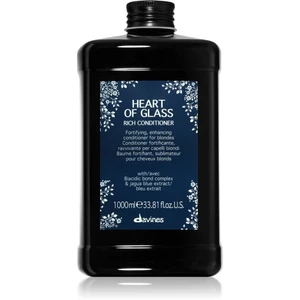 Davines Heart of Glass Rich Conditioner posilňujúci kondicionér pre blond vlasy 1000 ml