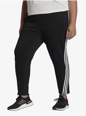 Czarne damskie sportowe spodnie dresowe adidas Performance - Kobieta
