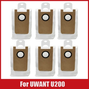 4/6/8PCS Dust Bag For UWANT U200 Robot Vacuum Cleaner Dust Bag Household Sweeper Cleaning Tool Replacement Parts Accessories