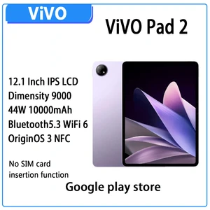 New Vivo Pad 2 MTK Dimensity 9000 12.1 inch LCD 44W 10000mAh Face Wake OriginOS 3 Bluetooth 5.3