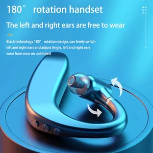 Headset Bluetooth Headset Hands-Free Wireless Headset Business Headset Driver Call Sports Headset New 2022