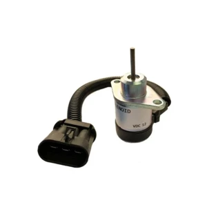 12V Fuel Shut Down Solenoid for Bobcat Kubota Engine B1700D B2100D B2400D V2607 1J710-60011 1J71060010 7000769
