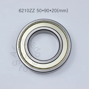 6210 6210ZZ 50*90*20(mm) 1Piece bearings ABEC-5 CHROME STEEL DEEP GROOVE BEARING 6210 6210Z 6210ZZ