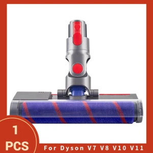 For Dyson Vacuum Cleaner Accessories V8 V7 V10 V11 Soft Velvet Roller Direct Drive Suction Head Floor Brush Mop
