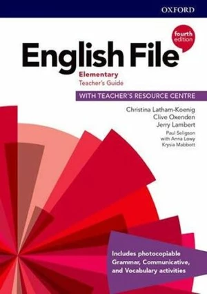 English File Elementary Teacher´s Book with Teacher´s Resource Center (4th) - Clive Oxenden, Christina Latham-Koenig