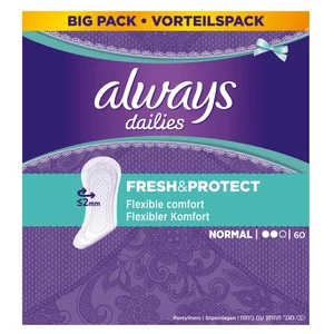 ALWAYS Fresh&Protect Normal Intímne vložky 60 ks