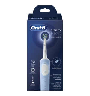 Oral-B Vitality PRO Protect X elektrický zubní kartáček vapour blue