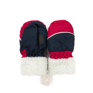 Art Of Polo Kids's Gloves rk1400-6 Navy Blue/Red