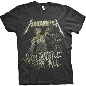 Metallica Tricou Justice Vintage Unisex Black L