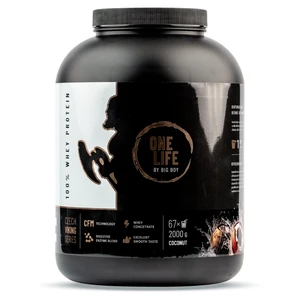 ONE LIFE 100 % Whey protein kokos 2 kg