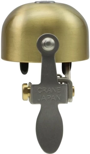 Crane Bell E-Ne Bell Matte Gold 37.0 Cyklistický zvonek