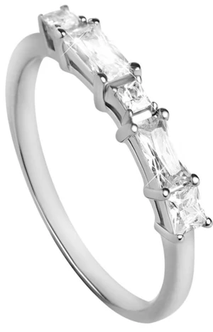 Silver Cat Zářivý prsten se zirkony SC302 56 mm