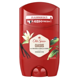 Old Spice Oasis Tuhý deodorant pro muže, 48h svěžest s vůní kouřové vanilky 50 ml