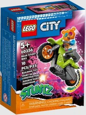 LEGO City 60356 Medvěd a kaskadérská motorka