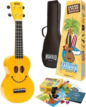 Mahalo U-SMILE Ukulélé soprano Yellow