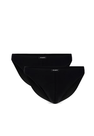 Men's Pima Cotton ATLANTIC Mini 2Pack - Black