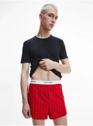 Calvin Klein Men's T-shirt and Shorts Set in Black and Red Calvin - Men's