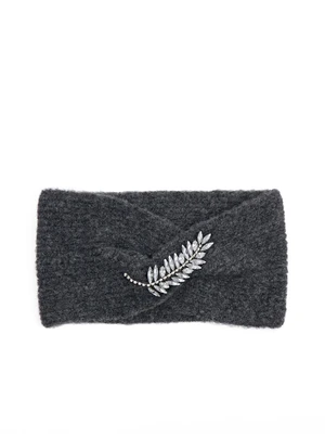 Orsay Dark Grey Women's Winter Headband - Women