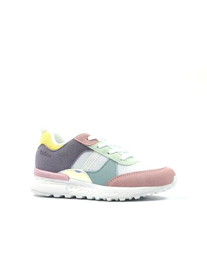 White and pink girly sneakers Richter - Girls