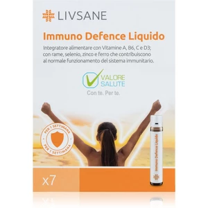 LIVSANE Tekutá podpora imunity ampuly na podporu imunitného systému 7x25 ml